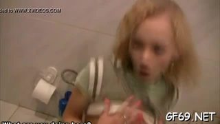 Pleasing darling gets her pussy pounded hard by 2 studs