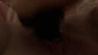 Bbw solo pussy fuck with black dildo - pumhot.com