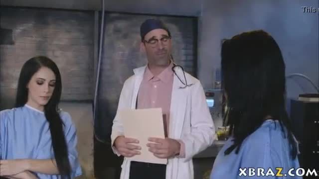 Busty patients fucked in this horny doctors experiment