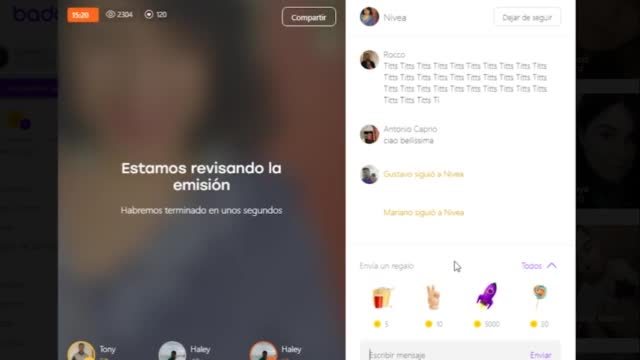 Madura se pone cachonda en badoo live