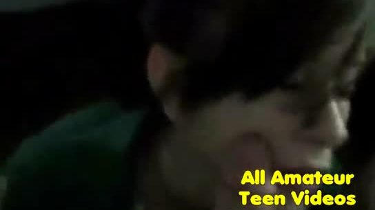 Amateur brunette sucking cock axs