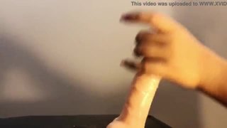 Amature indian wife fucking with sex toy