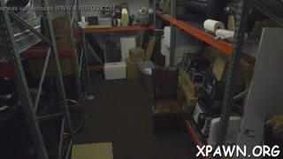 Some sex in shop is filmed