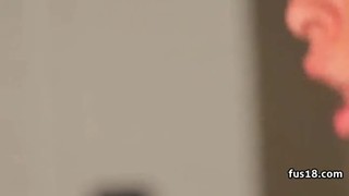 Teen gets fucked in a private school