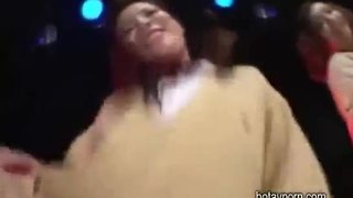 Sexy japanese schoolgirl gogo girls disco stripdance