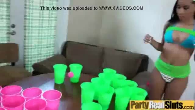 Group sex tape with party slut wild girls vid-29
