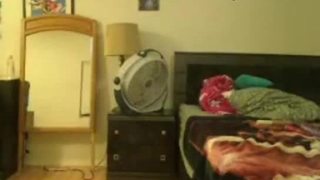Blonde dildo machine having fun webcam