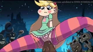 Star butterfly from star and the forces of evil anal loop