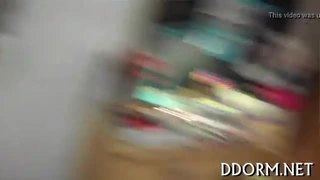 Sexy dorm sex