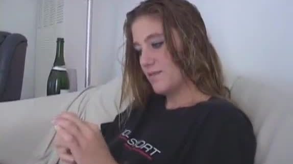 Nude girl sucks cock in enormous modes previous to swallowing