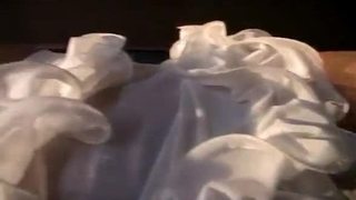 Lesbian domina tortures a slave girl