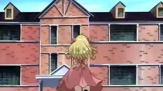 Doggy style hentai sex with a housemaid