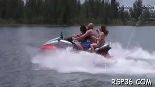 Vicious teens suck & ride cock to see them stroking hot cum