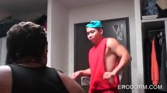 Dorm room sex party with naughty games