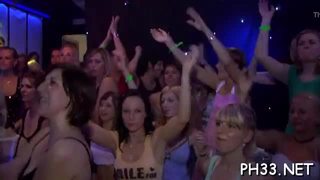 Two huge knobs fucking hard tiny pussy and cute throat in same time