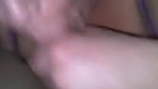 Huge tits milf sucking and fucking young bf pov