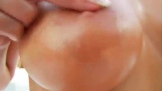 Prime cups two d melon girls fondle and stroke each other's tits