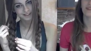 Beauty and the beast on webcam