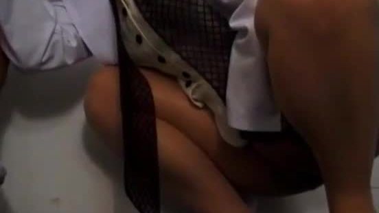 Yuko tachibana has cum pouring from mouth after sucking boner