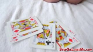 Pov teen stepsister rides