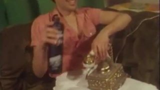 Laura lazare, misty regan, don fernando in vintage porn scene