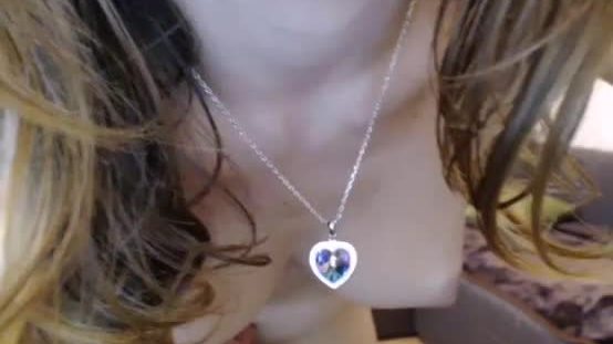 Perfect big tits camgirl fucks on webcam