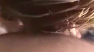 Hot blowjob and hairy pussy fuck
