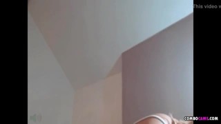 Blonde girl from combocams.com shows her body on webcam